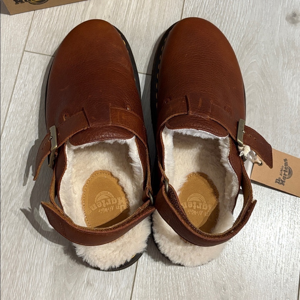 BNWT Dr. Martens Jorge II Fl Cashew Ambassador Clogs unisex women 10 / men 9 - Picture 2 of 6